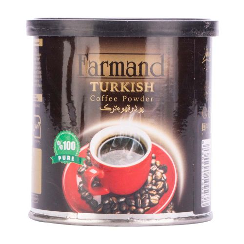 پودر قهوه قوطی فلزی 100 گرمی فرمند