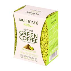 قهوه سبز فوری تندرستی 30 عددی 2گرمی مولتی کافه
