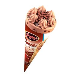 بستنی قیفی دورادو شکلاتی 70 گرمی دومینو