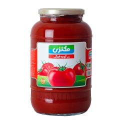 رب گوجه فرنگی مکنزی شیشه ای 1.5 کیلویی مکنزی